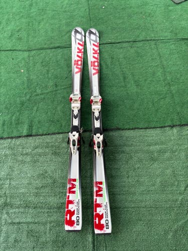 Men's Volkl RTM 80 176 cm All Mountain Skis | Marker iPT Wideride 10 Bindings