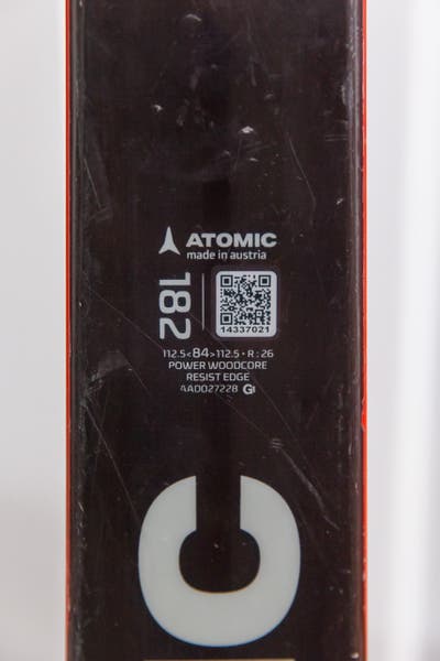 Atomic Punx 7 2019 Model Park Ski - 182 Length w/ Marker Griffon