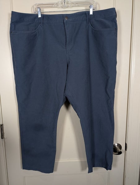 Lululemon ABC Classic Pant Utilitech Mens Size: 46 x 27 Iron Blue M5ABPS
