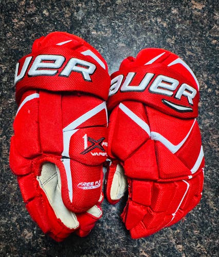 Bauer Vapor 1X Pro Gloves Red 14" (used)