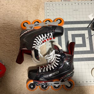 Bauer Vapor X2.7 Inline Skates Regular Width Size 9.5 (Used)