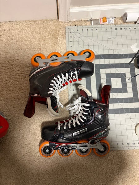 Bauer Vapor X2.7 Inline Skates Regular Width Size 9.5 (Used)
