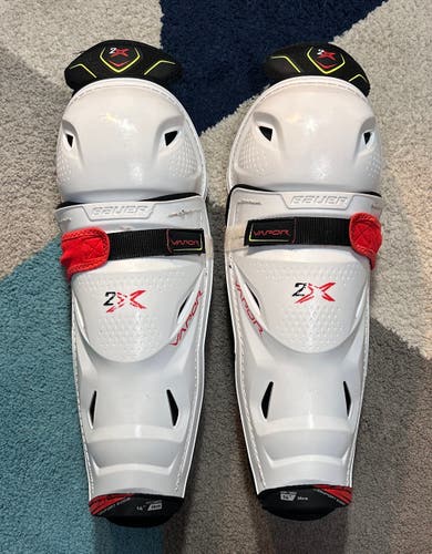Senior Bauer Vapor 2X 14" Shin Pads (Used)