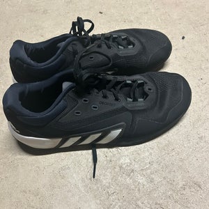 Black Men's Size 13.0 (W 14.0) Adult Adidas Dropset Trainer Shoes (Used)