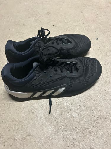 Black Men's Size 13.0 (W 14.0) Adult Adidas Dropset Trainer Shoes (Used)