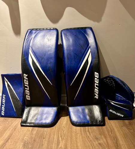 35" 2023 Bauer Hyperlite 2 Regular Goalie Full Set (Used)