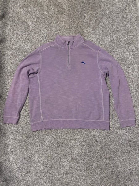 Purple Men's XL Tommy Bahama Sweatshirt (Used)