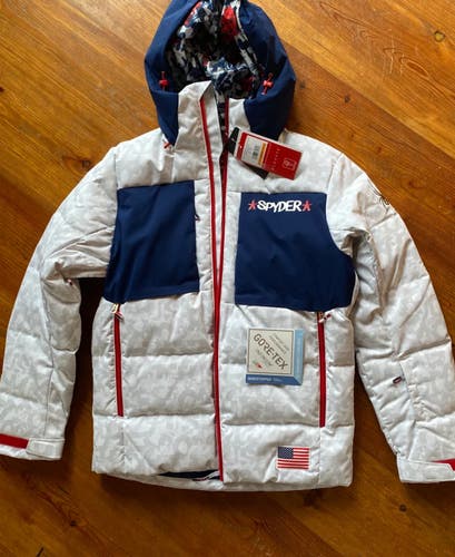 Us ski team olympic Spyder for Beijing games Men's Small Jacket (New)