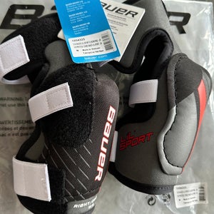 Junior Medium Bauer Hockey Elbow Pads (Brand New) Lil Sport