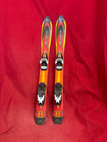 Kids Skis: Rossignol Rebel Kids Skis, 90 cm. 
Bindings: Rossignol, binding Range: 220-252mm