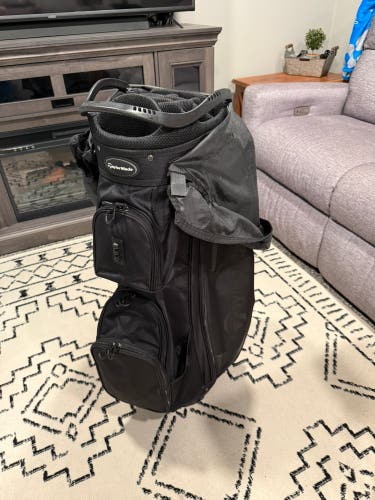 2023 Taylormade Pro Cart Bag 14 Way Black