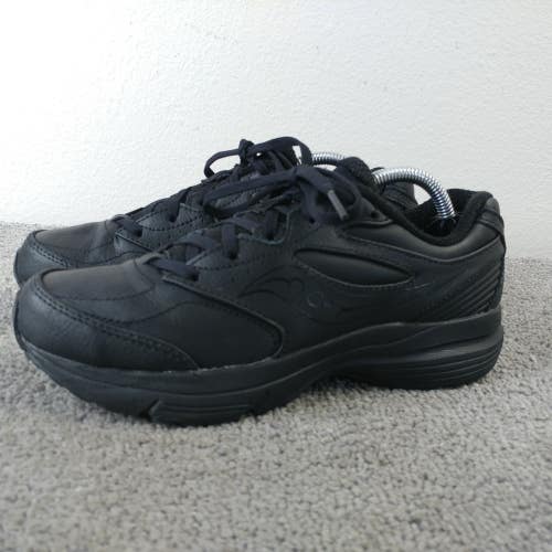 Saucony Integrity Walker 3 Womens Size 6.5 Running Shoes Black Sneakers Low Top