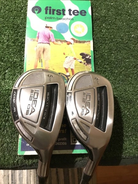 Adams Idea A12 OS Hybrids Set (5H & 6H) Seniors Lite 55g Grafalloy Graphite