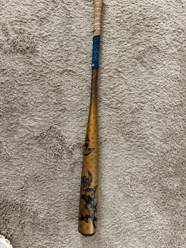 2023 DeMarini Voodoo One Alloy BBCOR Certified Bat (-3) 31 oz 34" (Used)