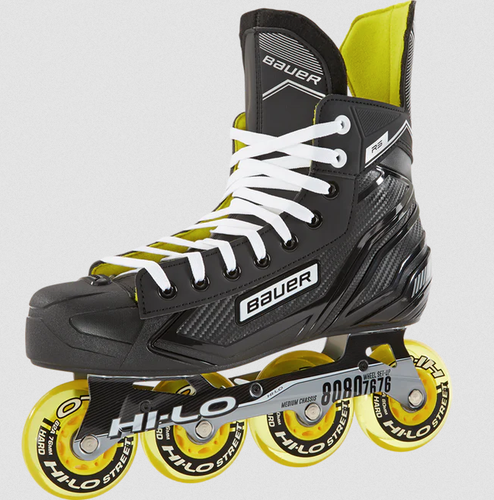 Bauer RS Inline Skates Regular Width Skate Size 10.0 / Shoe size 11.5/12.0 (New)