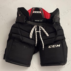 CCM 1.9 Goalie Pants, Intermediate Large, Black (Used)