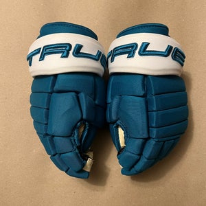 San Jose Sharks True 4 Roll Hockey Gloves 14”