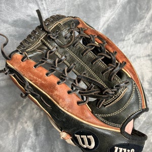 Brown Wilson A2K LH Outfield Baseball Glove 12.5" (Used)