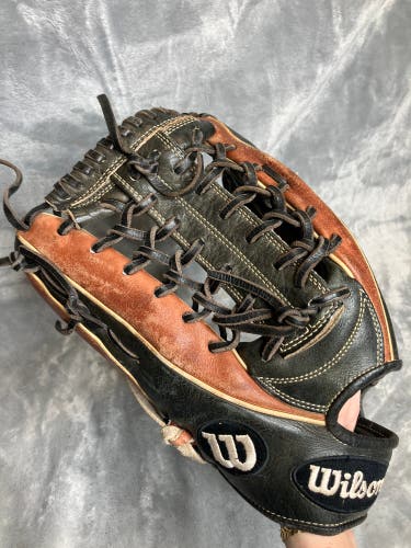 Brown Wilson A2K LH Outfield Baseball Glove 12.5" (Used)