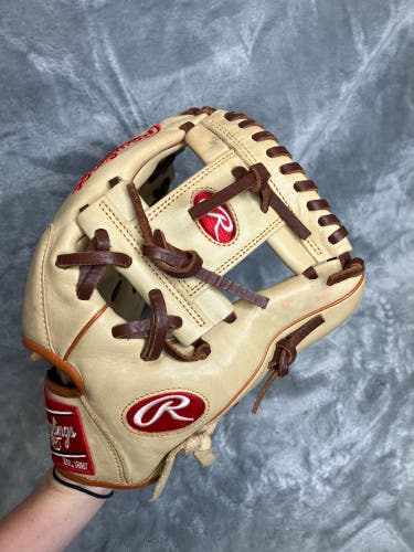 Brown Rawlings Gold Glove Elite RH Infield Baseball Glove 11.5" (Used)