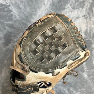 Brown Rawlings Liberty Advanced RH Softball Glove 12" (Used)