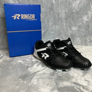 NEW Black 8W Ringor Rip-It Flite Softball Cleat