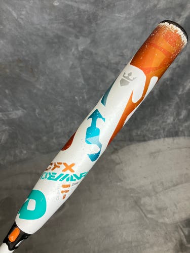 White 2018 DeMarini CFX Composite Bat (-11) Composite 19 oz 30" (Used)