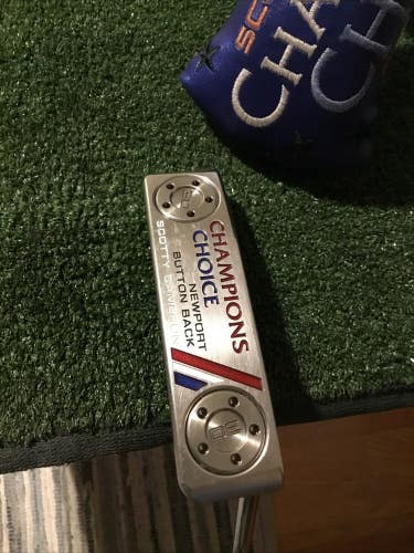Scotty Cameron Champions Choice Newport Button Back Putter 35 (RH) VGC