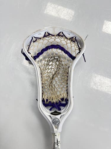 Used Maverik KINETIK W/ECD CARBON SHAFT Men Atk/Mid Complete Stick White 11860-S000304630