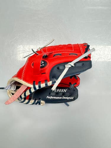 Used Rawlings PLAYER SERIES BB/SB Glove RH Throw Red 9" 11860-S000304625