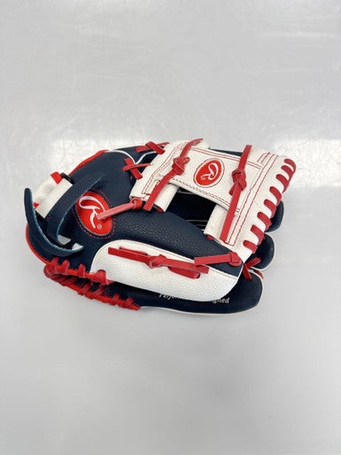 Used Rawlings PLAYERS SERIES BB/SB Glove RH Throw Navy Blue 11" 11860-S000304617