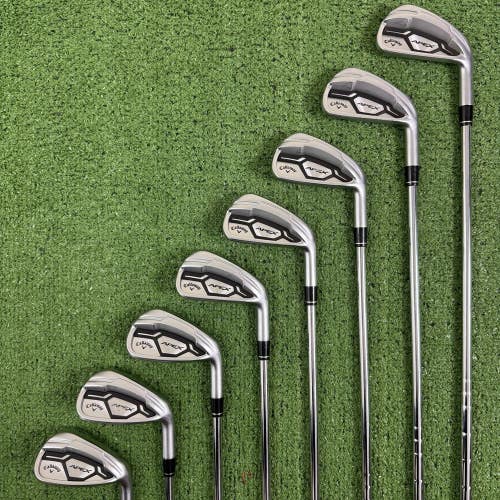Callaway Apex 16 CF16 Forged Iron Set 3-PW True Temper XP 95g S300 Stiff Flex