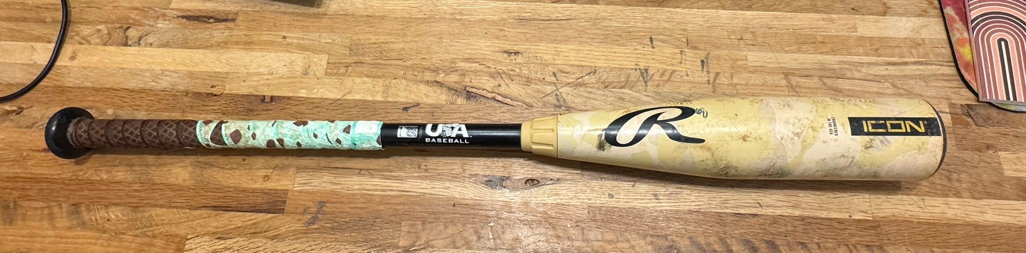 2025 Rawlings Icon Composite USABat Certified Bat (-12) 16 oz 28" (Used)
