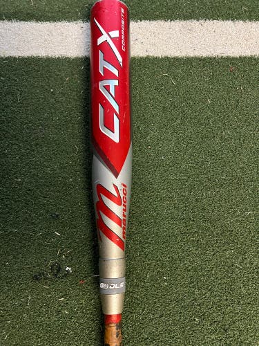 2023 Marucci CAT X Composite BBCOR Certified Bat (-3) 29 oz 32" (Used)