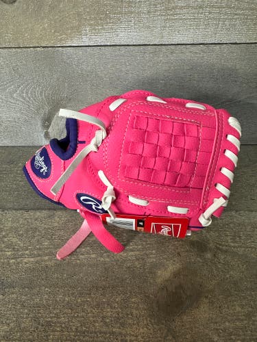 Rawlings 9” PL90PPW Baseball Glove Youth Right Hand Throw Tee Ball NWT