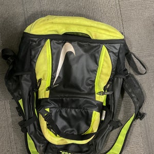 Used Nike BSBL BACKPACK BB/SB Player Backpack Yellow 11614-S000231108