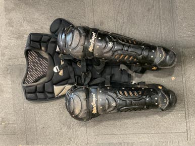 Used MacGregor B61 Catchers Chest Protector Black Intermed 11614-S000231109