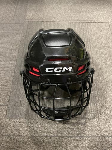 Used CCM TACKS 70 Helmet Cage Combo Black SM 11614-S000231053