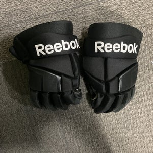 Used Reebok 24K Youth Gloves Black 9" 11614-S000231036