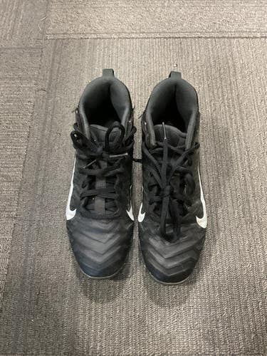 Used Nike ALPHA BB/SB Cleats Black Junior 04 11614-S000231005