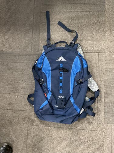 Used High Sierra Backpack Navy Blue 11614-S000230999