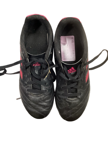 Used Adidas Soccer Cleats Black Junior 01.5 11613-S000177227