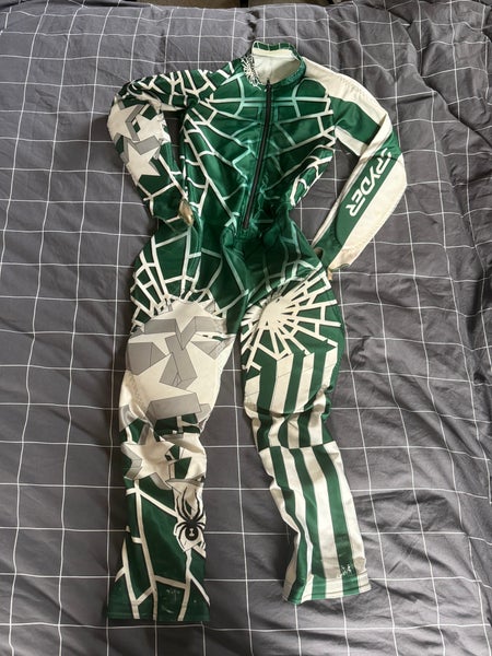 Spyder YOUTH 14-16 Padded Racing Ski Suit (Used)
