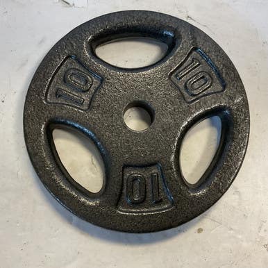 Used Standard Plate Grey 10 lb 11855-S000199438