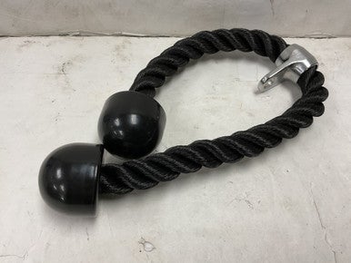 Used Tricep Pulldown Rope Attachment Black 11855-S000199319