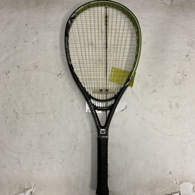 Used Wilson HYPER HAMMER 2.6 Adult Tennis Racquet Black 4 1/2" 11855-S000199314