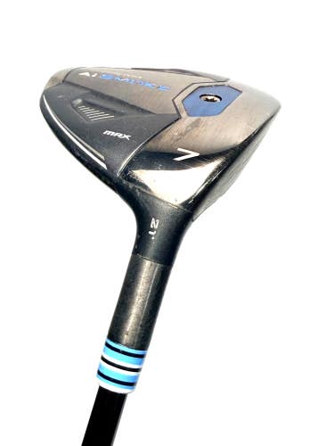 Callaway Ai Smoke Max 7 Wood 21 Tensei AV Blue 65g X-Stiff Flex Fairway Wood