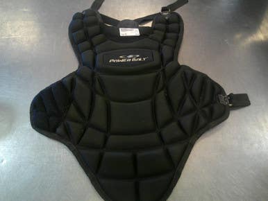 Used POWERBOLT Catchers Chest Protector Black Youth 11339-S000198957
