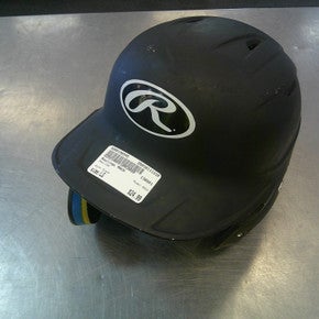 Used Rawlings MACH Batting Helmet No Mask Black LG 11339-S000198945