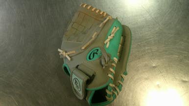 Used Rawlings PLAYERS SERIES BB/SB Glove RH Throw Grey 11" 11868-S000067654